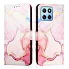 For Honor X8 5G / X6 4G / 70 Lite / X6s / X8a PT003 Marble Pattern Flip Leather Phone Case(Rose Gold) - 2