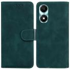 For Honor X5 Plus / Play 40C Skin Feel Pure Color Flip Leather Phone Case(Green) - 1