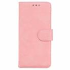 For Honor X6b Skin Feel Pure Color Flip Leather Phone Case(Pink) - 2