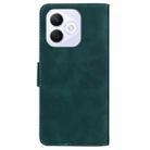 For Honor X60i Skin Feel Pure Color Flip Leather Phone Case(Green) - 3