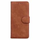 For Honor Magic7 Pro Skin Feel Pure Color Flip Leather Phone Case(Brown) - 2