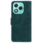 For Honor 400 Lite Skin Feel Pure Color Flip Leather Phone Case(Green) - 3