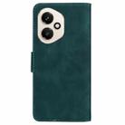 For Honor 400 Global 156.5mm Skin Feel Pure Color Flip Leather Phone Case(Green) - 3
