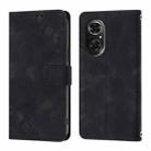 For Honor 50 SE Skin-feel Embossed Leather Phone Case(Black) - 2