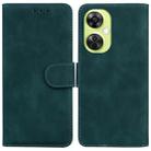 For OnePlus Nord CE 3 Lite/Nord N30 Skin Feel Pure Color Flip Leather Phone Case(Green) - 1