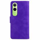 For OnePlus Nord CE4 Lite Skin Feel Pure Color Flip Leather Phone Case(Purple) - 3