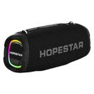 HOPESTAR A6 Max IPX6 Waterproof Outdoor Portable Bluetooth Speaker(Black) - 1