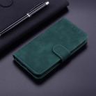 For Sony Xperia 10 VI Skin Feel Pure Color Flip Leather Phone Case(Green) - 2