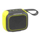 HOPESTAR A22 IPX6 Waterproof Portable Bluetooth Speaker Outdoor Subwoofer(Black Yellow) - 1