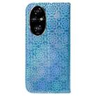 For Honor 200 Pro 5G Colorful Magnetic Buckle Leather Phone Case(Blue) - 3