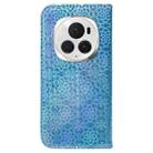 For Honor Magic6 Pro Colorful Magnetic Buckle Leather Phone Case(Blue) - 3