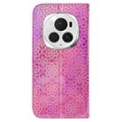 For Honor Magic6 Pro Colorful Magnetic Buckle Leather Phone Case(Pink) - 3