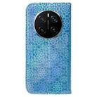 For Honor Magic7 Pro Colorful Magnetic Buckle Leather Phone Case(Blue) - 3