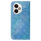For Honor 400 Global 156.5mm Colorful Magnetic Buckle Leather Phone Case(Blue) - 3