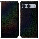 For OnePlus Nord 4 Colorful Magnetic Buckle Leather Phone Case(Black) - 1