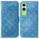 For OnePlus Nord CE4 Lite Colorful Magnetic Buckle Leather Phone Case(Blue) - 1