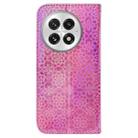 For OnePlus 13 Colorful Magnetic Buckle Leather Phone Case(Pink) - 3