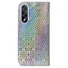 For OnePlus Ace 5 Ultra / Nord 5 5G Colorful Magnetic Buckle Leather Phone Case(Silver) - 3