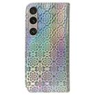 For Sony Xperia 1 VI Colorful Magnetic Buckle Leather Phone Case(Silver) - 3