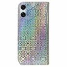 For Sony Xperia 5 VI Colorful Magnetic Buckle Leather Phone Case(Silver) - 3