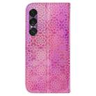 For Sony Xperia 1 VII Colorful Magnetic Buckle Leather Phone Case(Pink) - 3