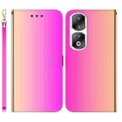 For Honor 90 Pro Imitated Mirror Surface Leather Phone Case(Gradient Color) - 1