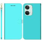 For OnePlus Nord 3 Imitated Mirror Surface Leather Phone Case(Mint Green) - 1