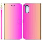 For Sony Xperia 5 V Imitated Mirror Surface Leather Phone Case(Gradient Color) - 1