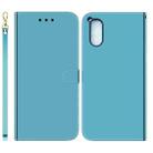 For Sony Xperia 5 V Imitated Mirror Surface Leather Phone Case(Blue) - 1