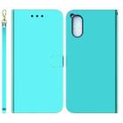 For Sony Xperia 5 V Imitated Mirror Surface Leather Phone Case(Mint Green) - 1