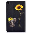 For Samsung Galaxy Tab A 8.0 (2019) T290 / T295 Voltage Painted Pattern Tablet PC Protective Leather Case with Bracket & Card Slots & Anti-skid Strip(Chrysanthemum Elephant) - 6