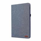 For Honor Pad X8a Cloth Texture Horizontal Flip PU + TPU Tablet Case(Deep Blue) - 2