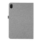 For Honor Pad X8a Cloth Texture Horizontal Flip PU + TPU Tablet Case(Gray) - 3