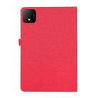 For Honor Pad GT Pro Cloth Texture Horizontal Flip PU + TPU Tablet Case(Red) - 3