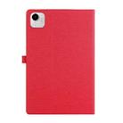 For Honor Pad X9a Fabric Texture Horizontal Flip Leather Tablet Case(Red) - 3
