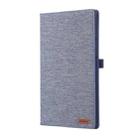 For Honor Pad X9a Fabric Texture Horizontal Flip Leather Tablet Case(Deep Blue) - 2