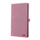For Honor Pad V9 11.5 Fabric Texture Horizontal Flip Leather Tablet Case(Rose Red) - 2