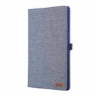 For Honor Pad V9 11.5 Fabric Texture Horizontal Flip Leather Tablet Case(Deep Blue) - 2
