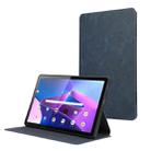 For Lenovo Tab M10 3rd Gen PU Flip Tablet Protective Leather Tablet Case(Dark Blue) - 1