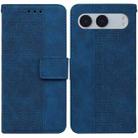 For OnePlus Nord 4 Geometric Embossed Leather Phone Case(Blue) - 1