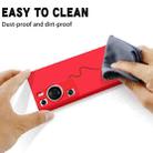 For Huawei P60 / P60 Pro Solid Color Liquid Silicone Dropproof Full Coverage Protective Case(Red) - 6