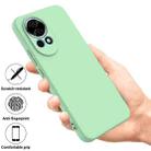 For Huawei nova 12 Solid Color Liquid Silicone Dropproof Full Coverage Protective Case(Green) - 2