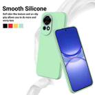 For Huawei nova 12 Solid Color Liquid Silicone Dropproof Full Coverage Protective Case(Green) - 3