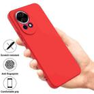 For Huawei nova 13 Solid Color Liquid Silicone Dropproof Full Coverage Protective Case(Red) - 2