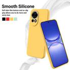 For Huawei nova 13 Solid Color Liquid Silicone Dropproof Full Coverage Protective Case(Yellow) - 3