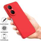 For Huawei nova Y73 4G Solid Color Liquid Silicone Dropproof Full Coverage Phone Case(Red) - 2