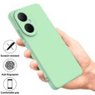 For Huawei nova Y73 4G Solid Color Liquid Silicone Dropproof Full Coverage Phone Case(Green) - 2