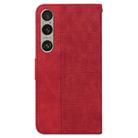 For Sony Xperia 1 VI Geometric Embossed Leather Phone Case(Red) - 3