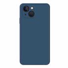 For iPhone 15 Plus Imitation Liquid Silicone Phone Case(Blue) - 1