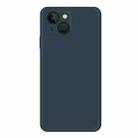 For iPhone 15 Imitation Liquid Silicone Phone Case(Dark Green) - 1